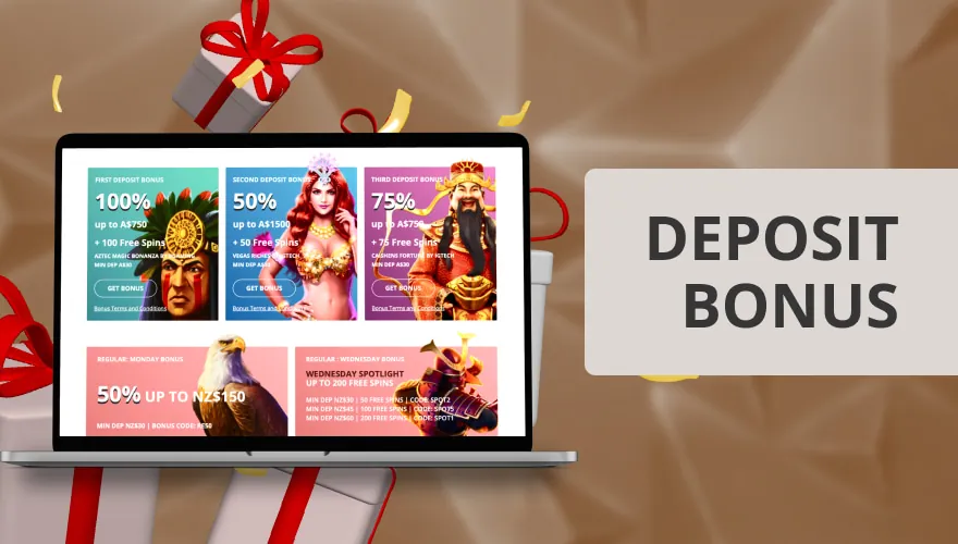 casino bonus on deposit