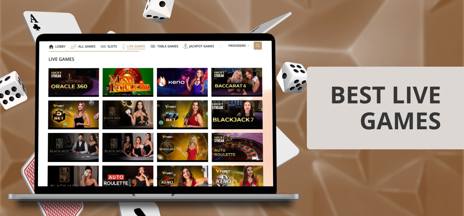 live games in online casino