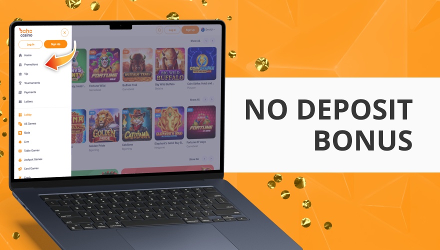 bonus without deposit for users